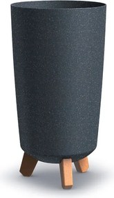 Vysoký kvetináč GRACIE TUBA SLIMECO antracitový