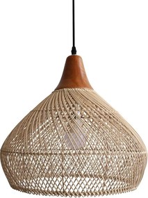 Ratanové závesné svietidlo LF02-S prírodné