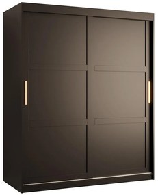 Skriňa Amiro 1 150 čierny/čierny