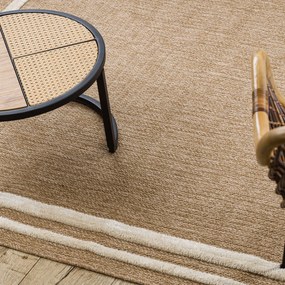 Dywany Łuszczów, Kusový koberec Spark 0687A beige/cream, 80x150, béžová, chodba / predsieň