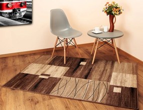 Koberec Gold Choco 1716/12 rozmery koberec: 80x150 cm