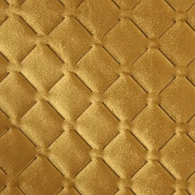 Dekorstudio Zamatový prehoz na posteľ DIMON v medovej farbe Rozmer prehozu (šírka x dĺžka): 70x160cm