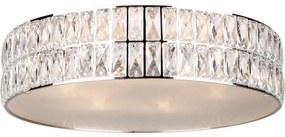 MAXLIGHT C0122 - Stropné svietidlo DIAMANTE 6xG9/42W/230V pr. 46 cm chróm