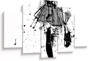 Obraz - Módna prehliadka (150x105 cm)
