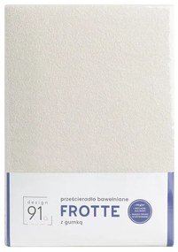 PRESTIERADLO FROTÉ S GUMIČKOU 180X200+20CM 170 BÉŽ