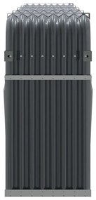 Držiak na polená antracitový 300x45x100 cm pozinkovaná oceľ