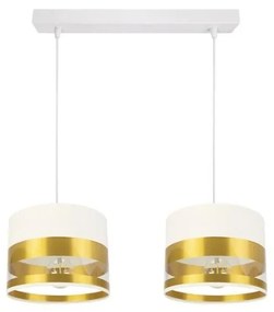 Luster na lanku MILO 2xE27/60W/230V zlatá