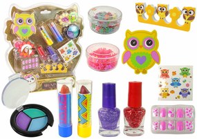 Lean Toys Detská kozmetická súprava - Sovička