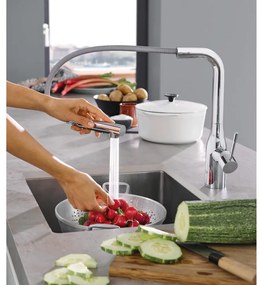 GROHE Essence - Páková drezová batéria, chróm 30270000