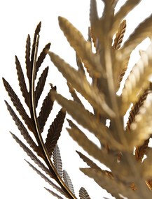 Vintage stojaca lampa zlatá - Botanica Simplo