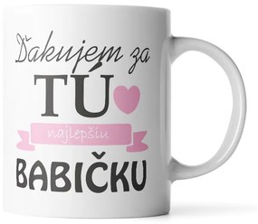 Sablio Hrnek Děkuji za tu nejlepší babičku - 200 ml - espresso