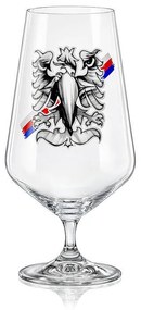Crystalex poháre na pivo Czech In 540 ml 1KS