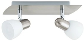 Eglo 35374 - LED RGB Stmievateľné bodové svietidlo ENEA-C 2xE14/4W/230V + DO