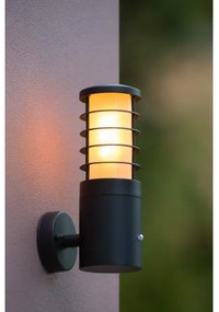 Lucide 14871/01/30 - Vonkajšie svietidlo so senzorom SOLID 1xE27/60W/230V