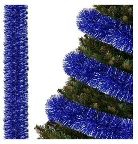 SPRINGOS Vianočná reťaz Girlanda 6m modrá