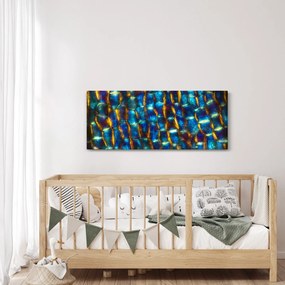 Obraz - Bunková stena (120x50 cm)