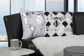 DEKORAČNÁ OBLIEČKA NA VANKÚŠ ENOLA 38X38 CM VZOROVANÁ