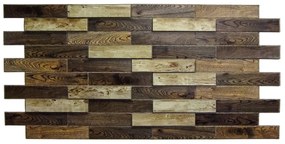 PVC 3D obkladový panel 98 x 48 cm - Old Tree staré drevo
