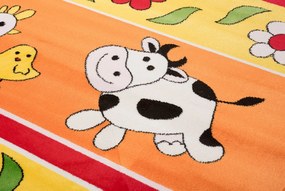 TA Koberec C798B ORANŽOVÝ KINDER CFV Rozmer: 80x150 cm