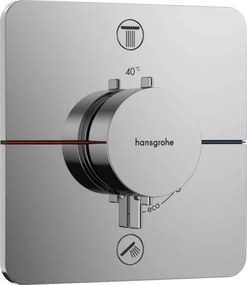 Sprchová a vaňová batéria Hansgrohe ShowerSelect Comfort Q bez podomietkového telesa chróm 15583000, 1 ks
