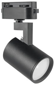 Bodové svietidlo do lištového systému LYNX 4xGU10/10W/230V čierna