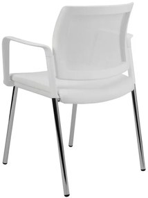 ALBA -  ALBA Konferenčná rokovacia stolička KENT PROKUR SIEŤ black &amp; white BONDAI, BOMBAY, FORTIS