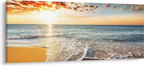 Obraz - Východ slnka (120x50 cm)