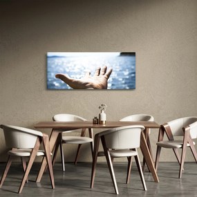Obraz otvorenej dlane (120x50 cm)