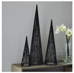 Markslöjd 705748 - SADA 3x LED Vianočná dekorácia DUNGE LED/2,7W/4,5V čierna