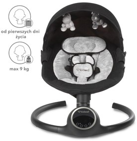 Elektrické hojdacie kreslo Kidwell REVE 2 v 1 s Bluetooth a aplikáciou Tuya