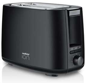 Niceboy ION Cruncher C1 - Hriankovač s dvomi otvormi a rozpekačom 750W/230V čierna