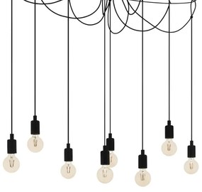 Eglo 43322 - Luster na lanku HOGSMILL 8xE27/40W/230V