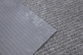 Čistiaca zóna Rio šedý - neúčtujeme odrezky z role, na mieru, šíře 2m,na mieru, neúčtujeme odrezky, šedá, guma (gél - protišmykový), chodba / predsieň