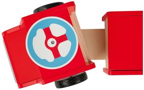 Playtive Drevené odrážadlo Ride-On Truck (červená)  (100372860)