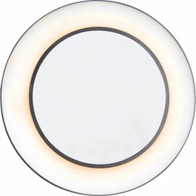 Extol - LED Stmievateľná stolná lampa s lupou LED/8W/5V 2900/4500/7500K čierna