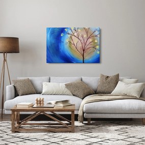 Obraz - Strom zakrývajúci slnko (90x60 cm)