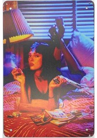 Ceduľa Sexi žena - cigareta
