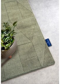 Zelený ručne tkaný vlnený behúň 80x250 cm Ursule – Villeroy&amp;Boch