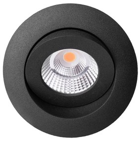 SLC One 360° zapustené LED dim-to-warm čierne