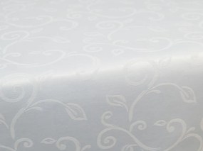 SCANquilt Obrus KAN 23917 biela 120x150 cm