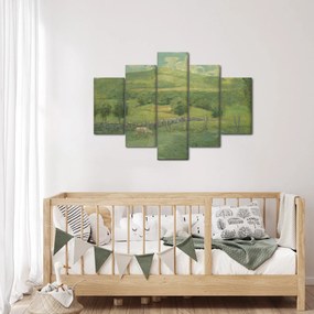 Obraz - Julian Alden Weir, Obweebetuck, reprodukcia (150x105 cm)