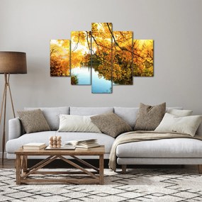 Obraz - Jesenný strom (150x105 cm)