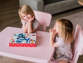 Výtvarná hra – koláž z brmbolcov – psíky