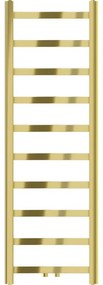 Mexen, kúpeľňový radiátor Mexen Bolt 1200 x 400 mm, 220 W, zlatý - W126-1200-400-00-50