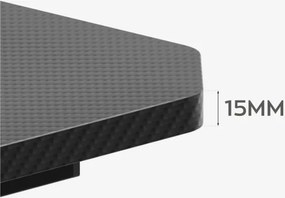 Herný rohový stôl Hero 7.3 čierny