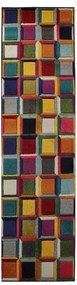 Flair Rugs koberce Behúň Spectrum Waltz Multi - 66x230 cm