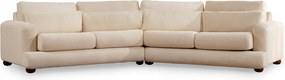 Pohovka štvorsedačka Riverolla (L) (béžová)