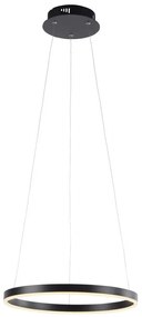 Leuchten Direkt 15393-13-LED Stmievateľný luster na lanku RITUS LED/20W/230V čierna