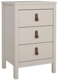 Sivobéžový nočný stolík Madrid – Tvilum