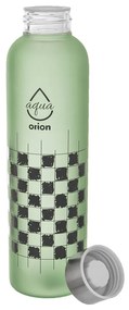 Zelená sklenená fľaša 600 ml Šachovnica – Orion